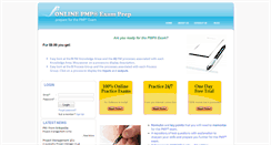 Desktop Screenshot of pmptestprep.com